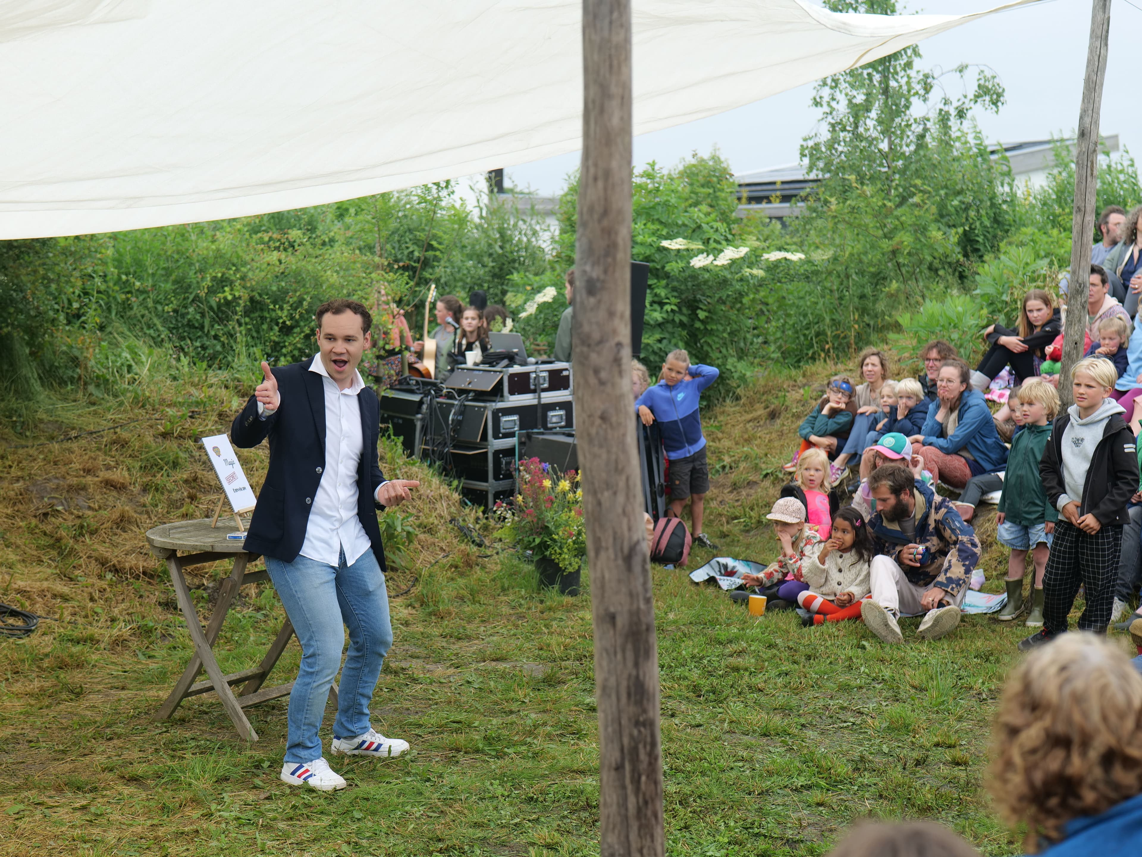 Kinderfeest goochelaar